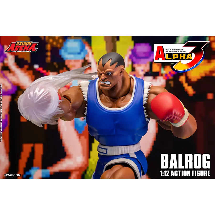 [Preventa Abierta] Street Fighter Alpha 3 Storm Arena Balrog 1/12 Scale Action Figure 14