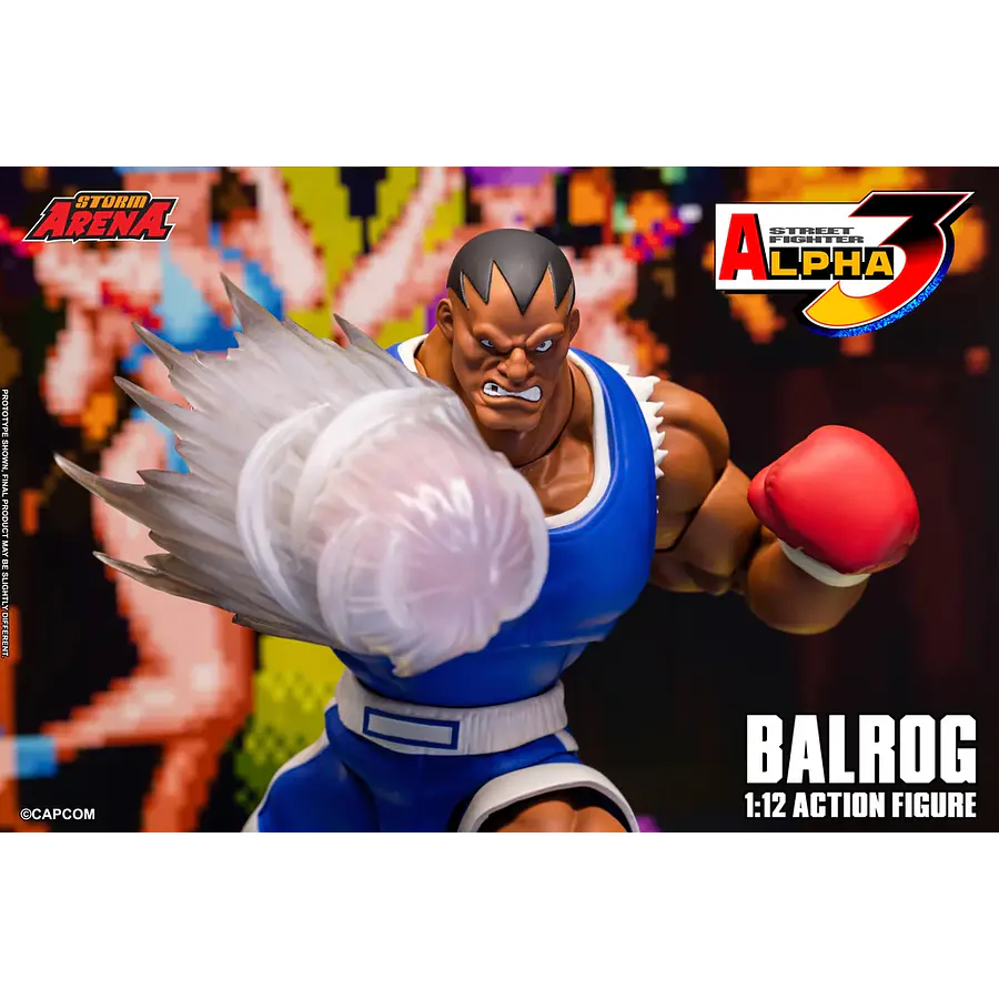 [Preventa Abierta] Street Fighter Alpha 3 Storm Arena Balrog 1/12 Scale Action Figure 17