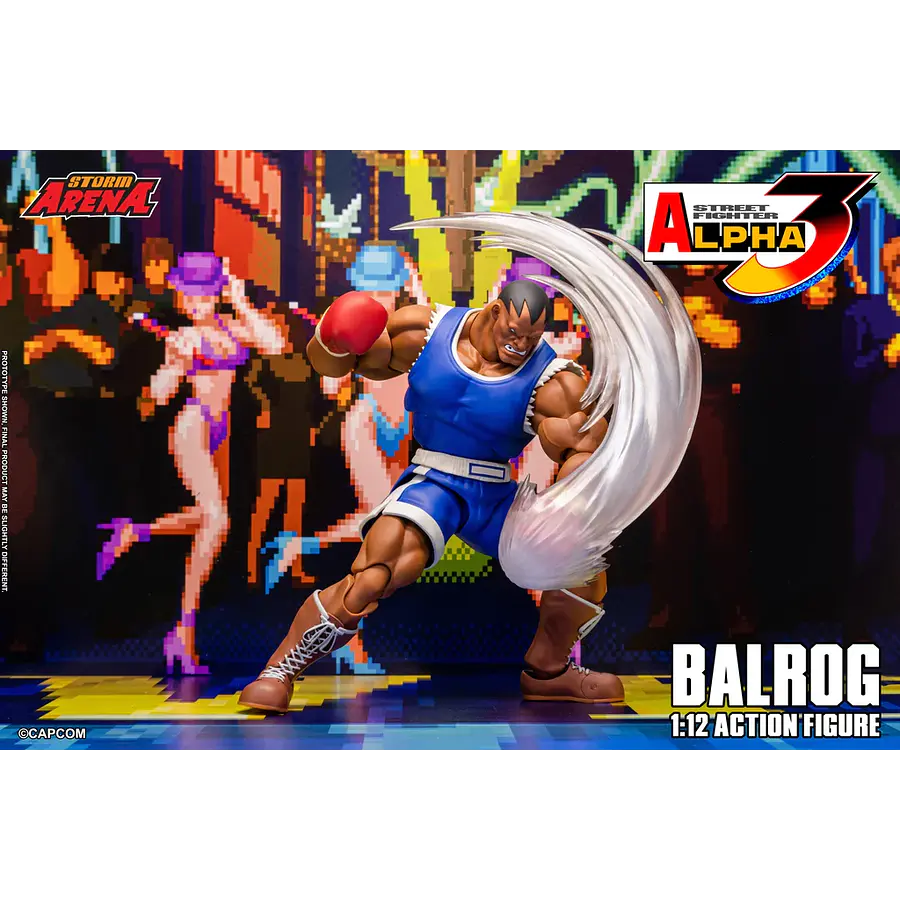 [Preventa Abierta] Street Fighter Alpha 3 Storm Arena Balrog 1/12 Scale Action Figure 21
