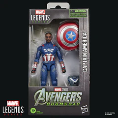 MARVEL LEGENDS SERIES MARVEL STUDIOS’ AVENGERS: DOOMSDAY CAPTAIN AMERICA 1
