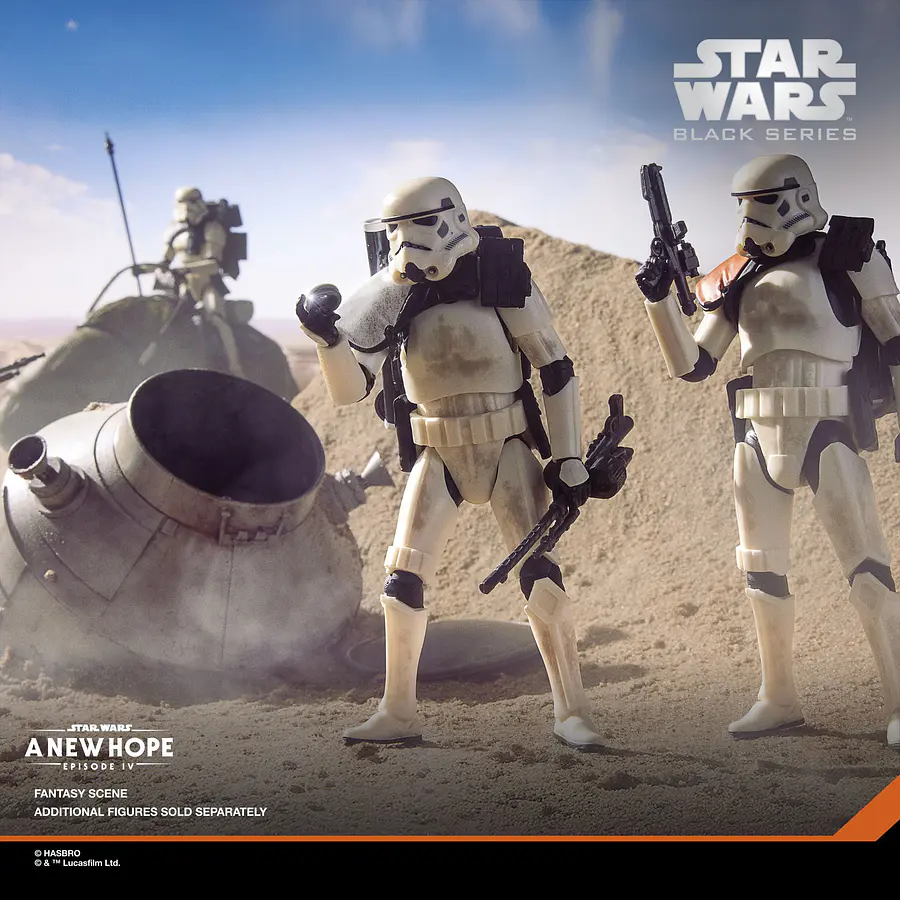 [Preventa Abierta] Star Wars Black Series Dewback & Sandtrooper Action Figures Star Wars: A New Hope (Exclusive) 3