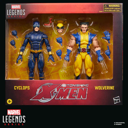 [Preventa Abierta] MARVEL LEGENDS SERIES X-MEN CYCLOPS & WOLVERINE