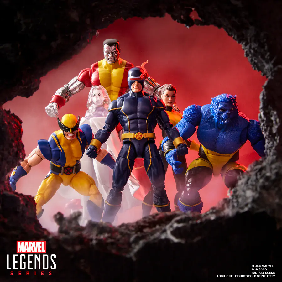 [Preventa Abierta] MARVEL LEGENDS SERIES X-MEN CYCLOPS & WOLVERINE 12