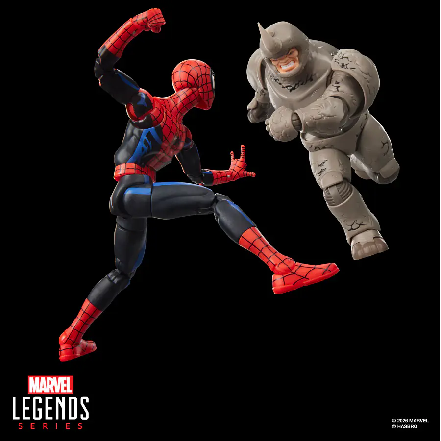 [Preventa Abierta] MARVEL LEGENDS SERIES SPIDER-MAN VS. MARVEL’S RHINO, YOUR FRIENDLY NEIGHBORHOOD SPIDER-MAN (Exclusive) 3
