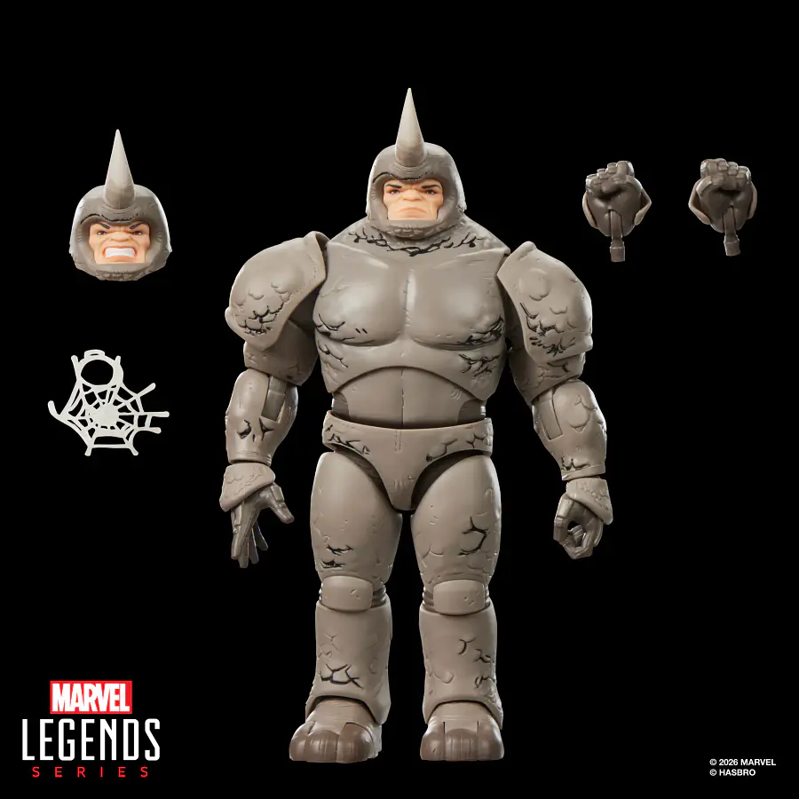 [Preventa Abierta] MARVEL LEGENDS SERIES SPIDER-MAN VS. MARVEL’S RHINO, YOUR FRIENDLY NEIGHBORHOOD SPIDER-MAN (Exclusive) 10