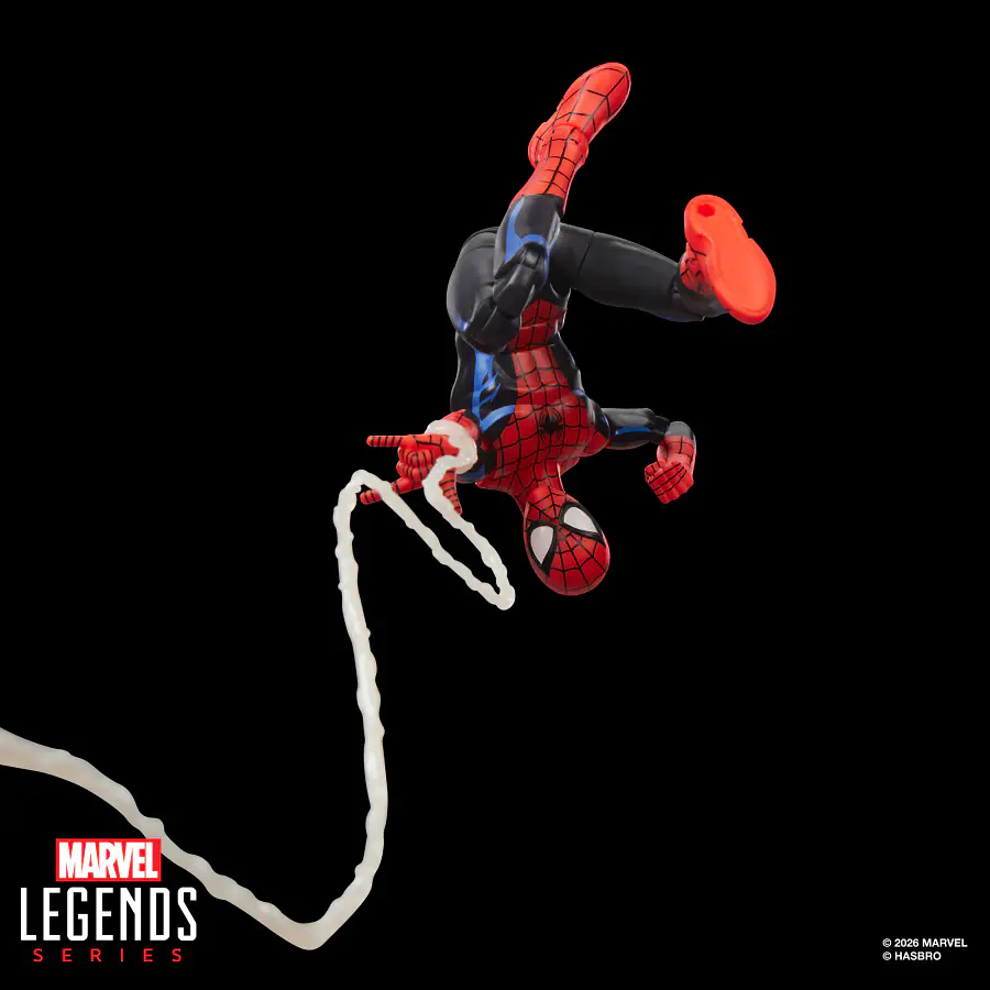 [Preventa Abierta] MARVEL LEGENDS SERIES SPIDER-MAN VS. MARVEL’S RHINO, YOUR FRIENDLY NEIGHBORHOOD SPIDER-MAN (Exclusive) 9