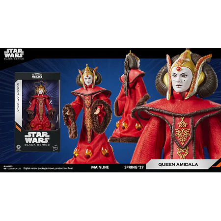 [Preventa Abierta] Star Wars The Black Series The Panthom Menace (Episode I): Queen Amidala