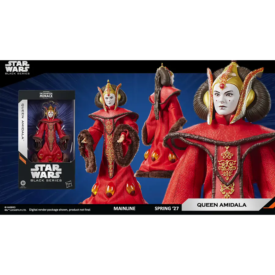 [Preventa Abierta] Star Wars The Black Series The Panthom Menace (Episode I): Queen Amidala 