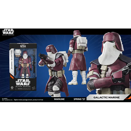 [Preventa Abierta] Star Wars The Black Series Revenge of the sith (Episode III): Galactic Marine