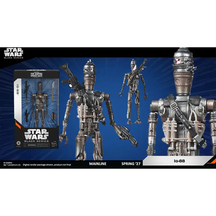 [Preventa Abierta] Star Wars The Black Series The Empire Strikes Back (Episode V): IG-88 