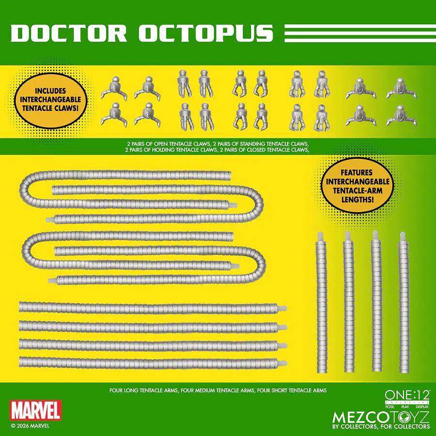 [Preventa Abierta] Doctor Octopus One:12 Collective Action Figure (ReRun) 4