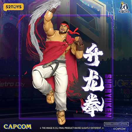52Toys 1/12 Scale Action Figure - Street Fighter 6 - Ryu RYUSF6JUN26