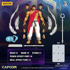 52Toys 1/12 Scale Action Figure - Street Fighter 6 - Ryu RYUSF6JUN26 1