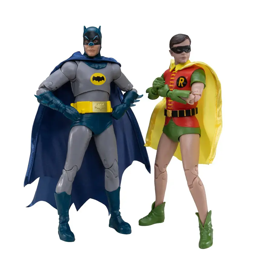 DC Multiverse Batman and Robin Batman Classic TV Series McFarlane Collector Edition #5 7-Inch Action Figure 2-Pack 6