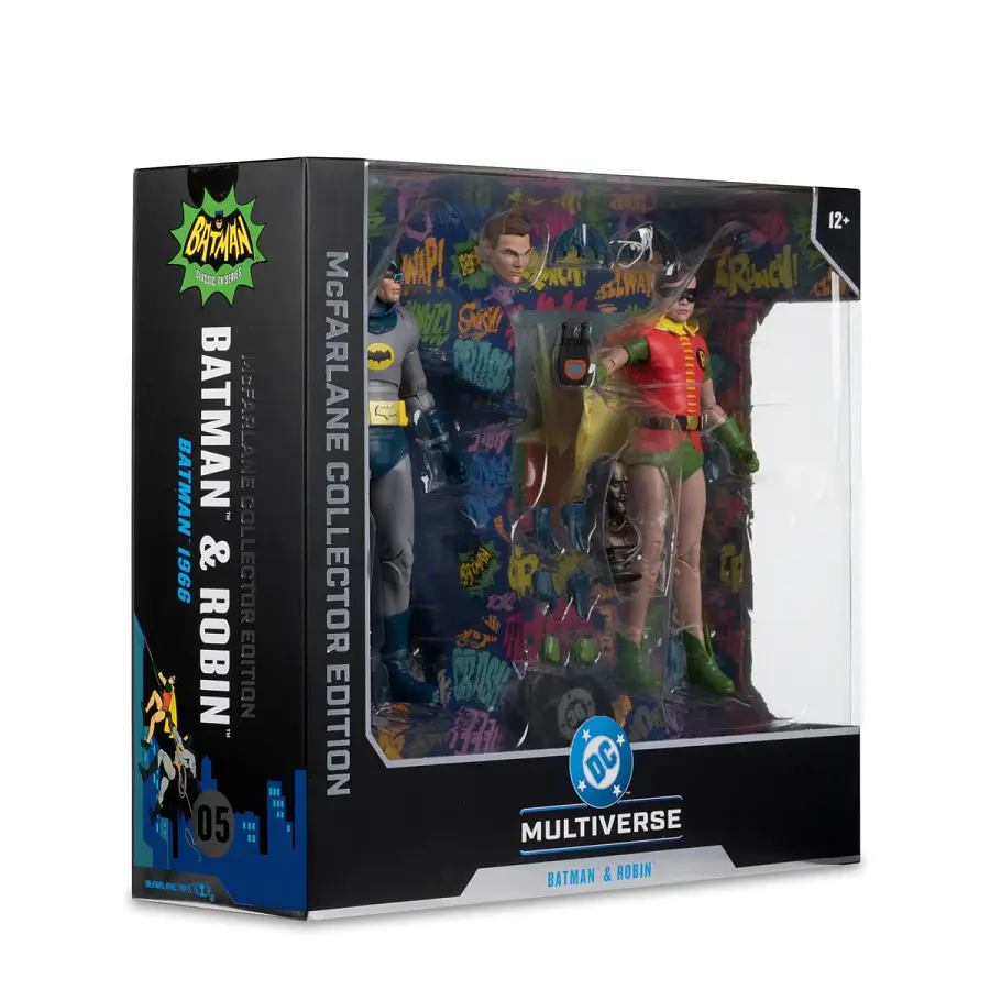 DC Multiverse Batman and Robin Batman Classic TV Series McFarlane Collector Edition #5 7-Inch Action Figure 2-Pack 4