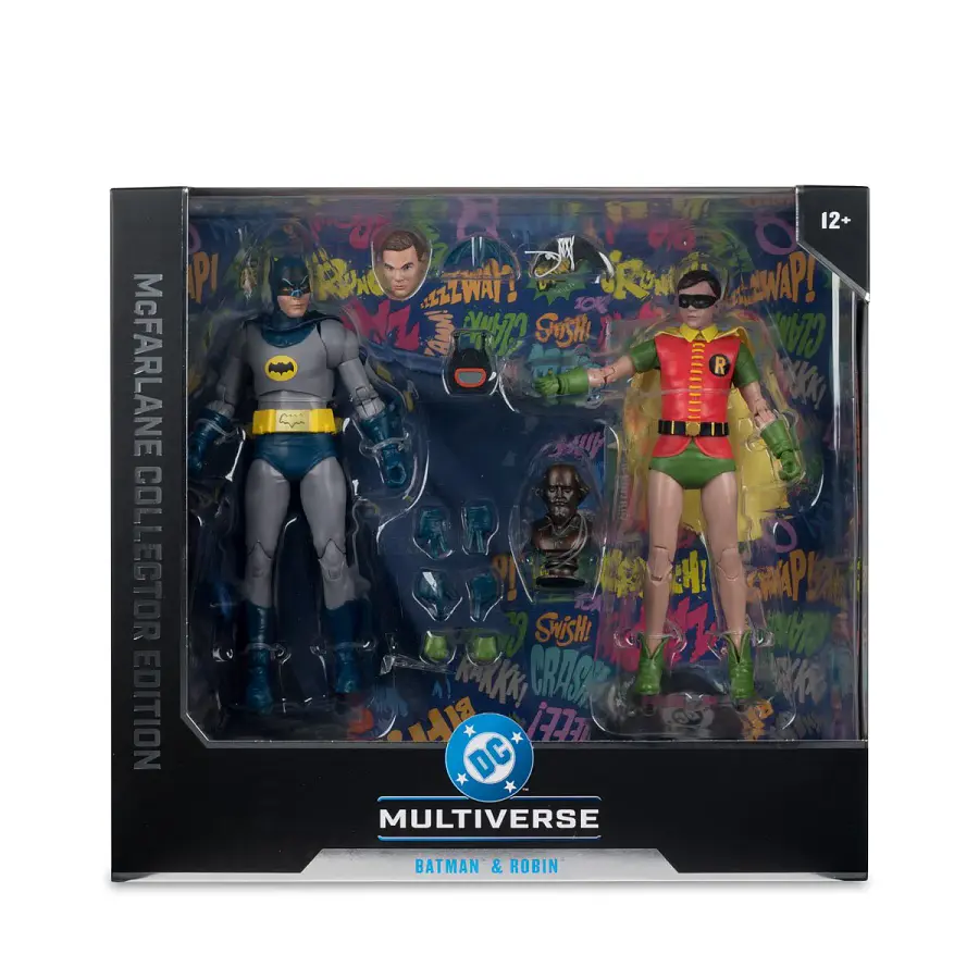 DC Multiverse Batman and Robin Batman Classic TV Series McFarlane Collector Edition #5 7-Inch Action Figure 2-Pack 3