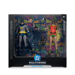 DC Multiverse Batman and Robin Batman Classic TV Series McFarlane Collector Edition #5 7-Inch Action Figure 2-Pack 3