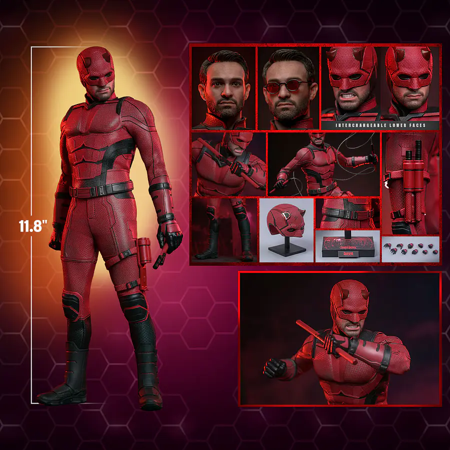 Daredevil: Born Again TMS154 Daredevil 1/6th Scale Collectible Figure 4