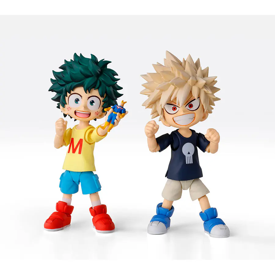 [Preventa Abierta] S.H.FIGUARTS: My Hero Academia - Izuku Midoriya & Katsuki Bakugo - Childhood Set Ver. 1