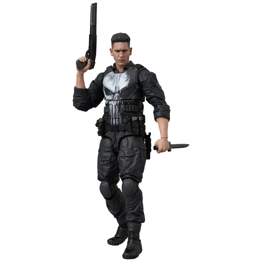 [Preventa Abierta] Daredevil Born Again MAFEX No.337 Punisher Action Figure 7