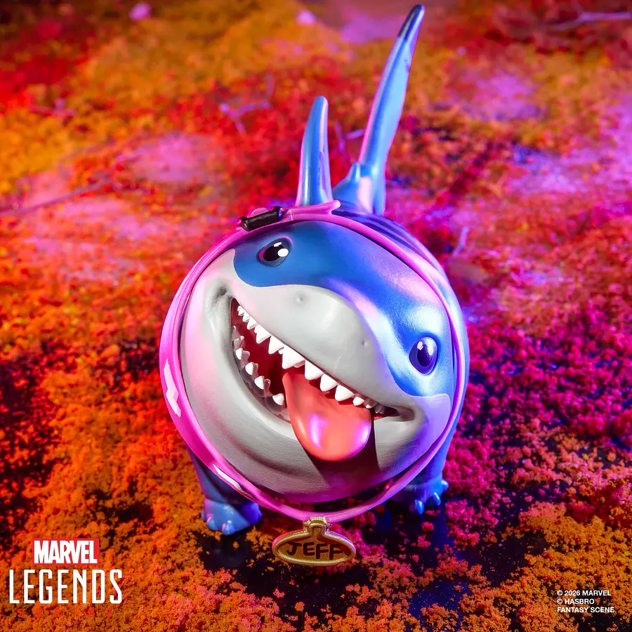 MARVEL LEGENDS SERIES MARVEL RIVALS VENOM & JEFF THE LAND SHARK G2074 11