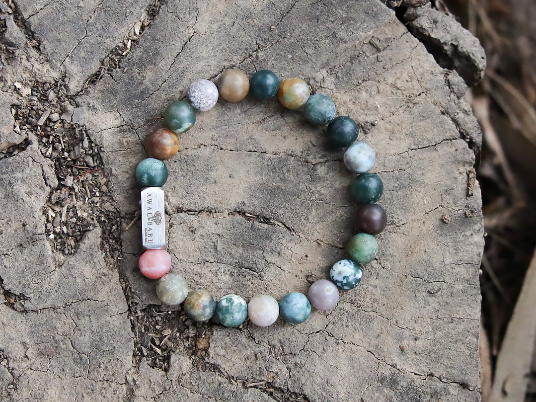 Pulsera Ágata India  5