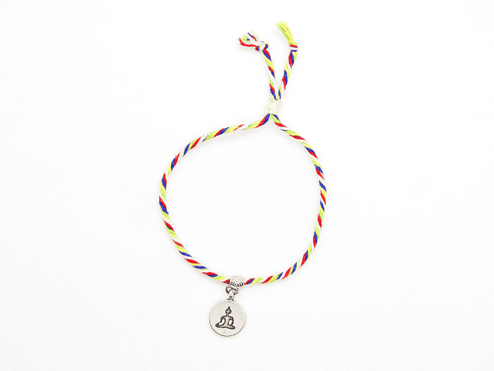 Pulsera 5 colores Tibetana (Buda Meditando) 3