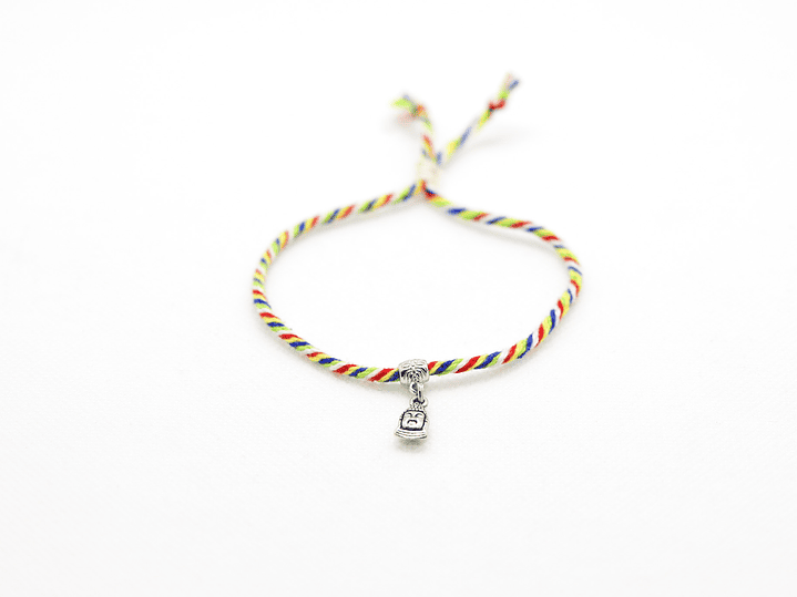 Pulsera 5 colores Tibetana (Cabeza de Buda) 1