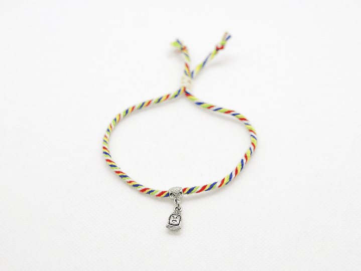 Pulsera 5 colores Tibetana (Cabeza de Buda) 2