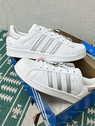 Superstar White And Silver