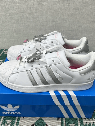 Superstar White And Silver