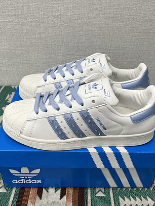Superstar Blue And White