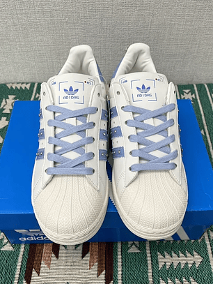 Superstar Blue And White