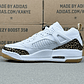 AJ Spizike Low White Metallic Gold - Thumbnail 6