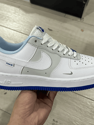 AF1 07 White/Light Armory Blue