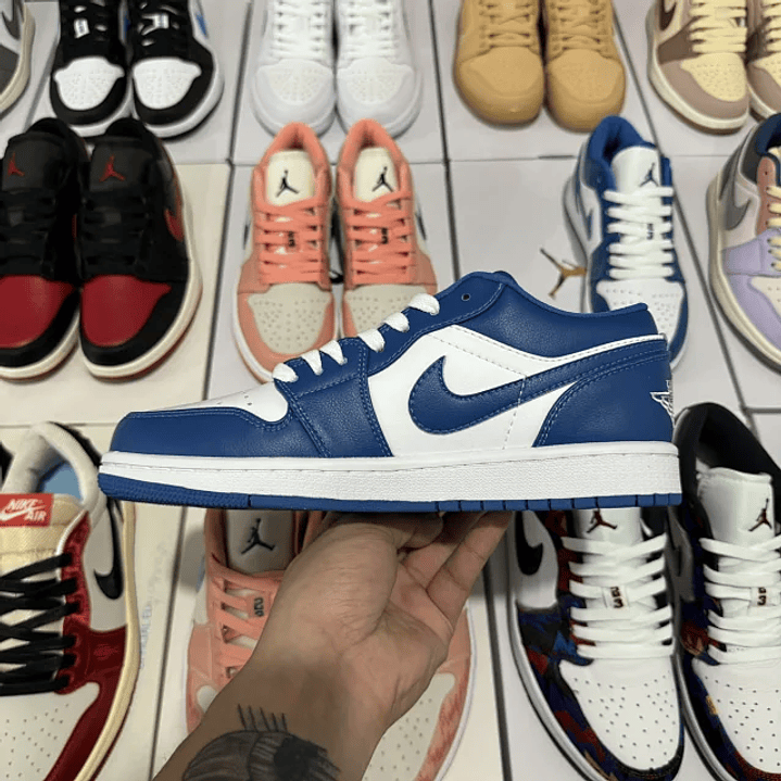 AJ1 Low Marina Blue 2