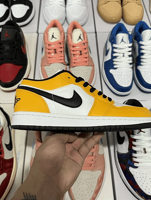 AJ1 Low Laser Orange