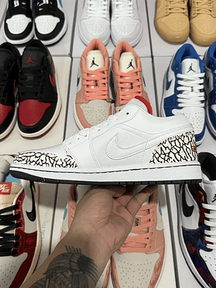 AJ1 Low White Cement