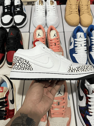 AJ1 Low White Cement