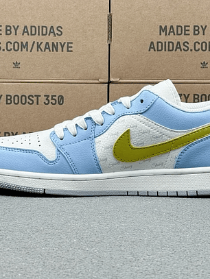 AJ1 Low x Stussy Blue