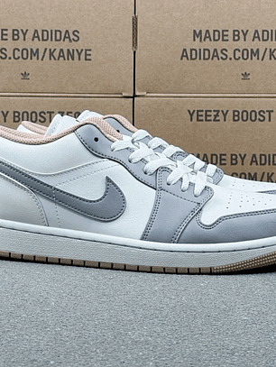 AJ1 Low Sail College Grey Rattan