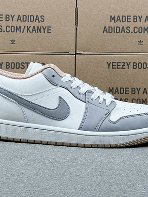 AJ1 Low Sail College Grey Rattan