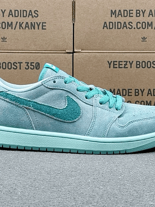 AJ1 Low Washed Teal
