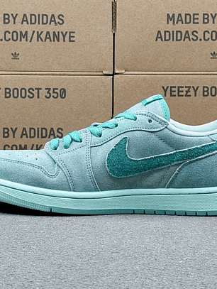 AJ1 Low Washed Teal