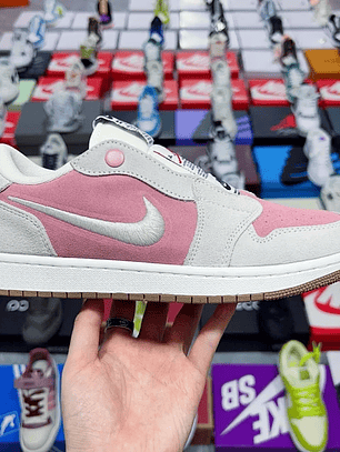 AJ1 Low Slip WMNS NRG Pink