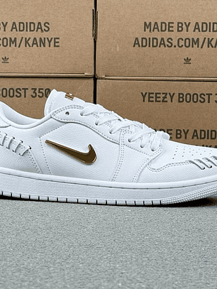 AJ1 Low Sail Metallic Gold