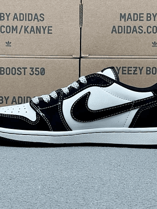 AJ1 Low x Stussy Black 