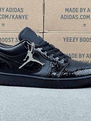 AJ1 Low SE Black Croc