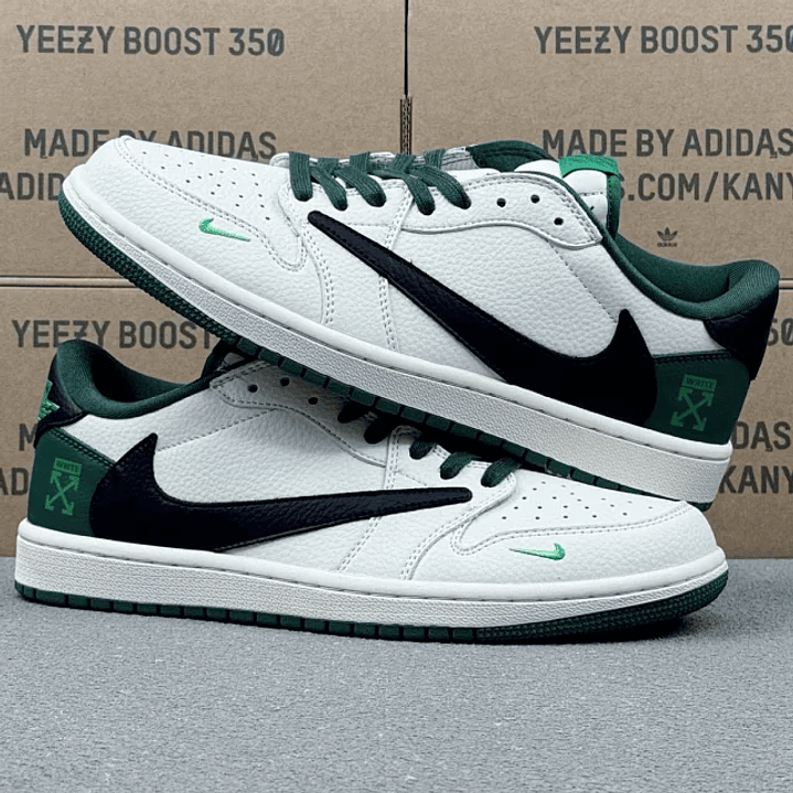 AJ1 Low x Travis Scott Reverse Mocha Green 3