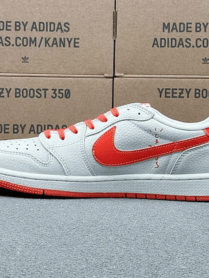 AJ1 Low x Stussy Orange 